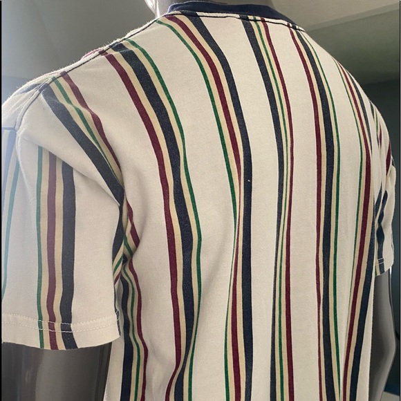 URBAM OUTFITTERS SHORT SLEEVES STRIPPED TEE SHIRT - Picture 2 of 5